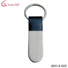 Hot Sale Metal Leather Keychain (LM1457)